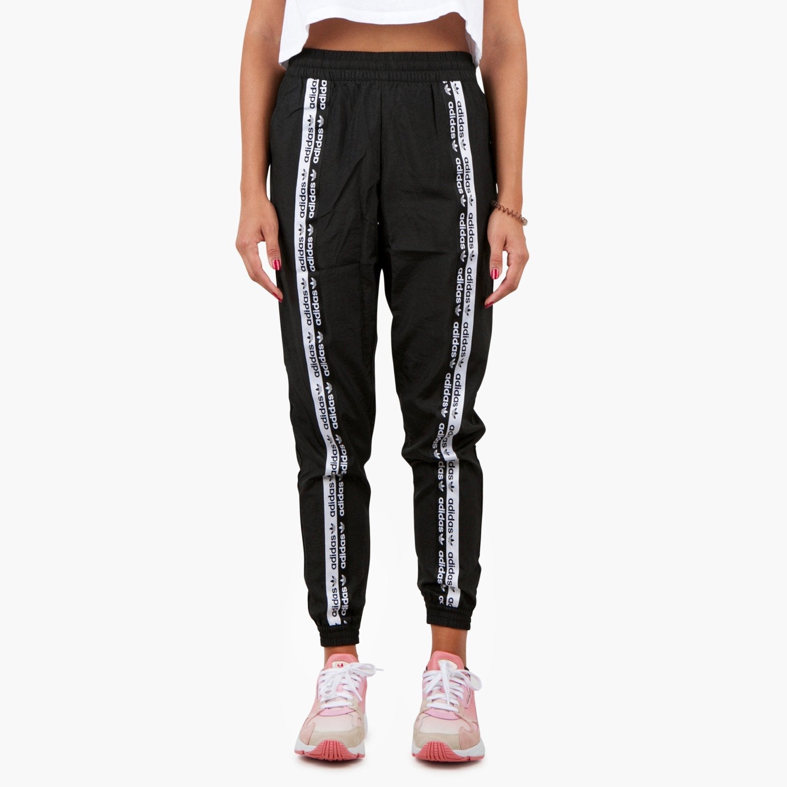 adidas Originals Track Pants-ED7415-Black-Large-SUEDE Store
