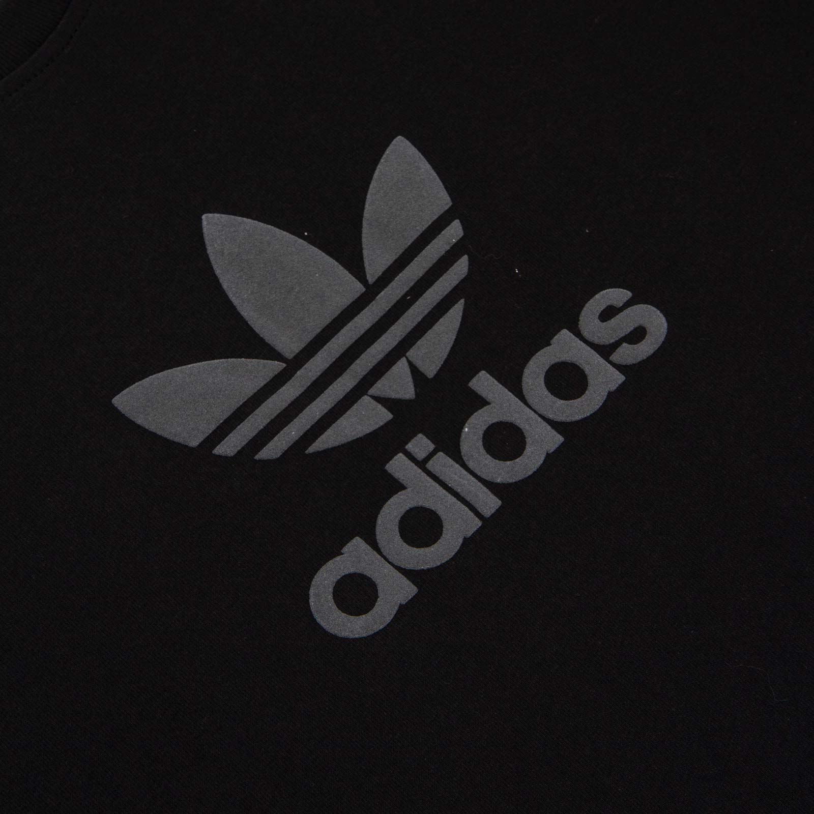 adidas Originals Trefoil T-Shirt-HS8893-Black-Small-SUEDE Store