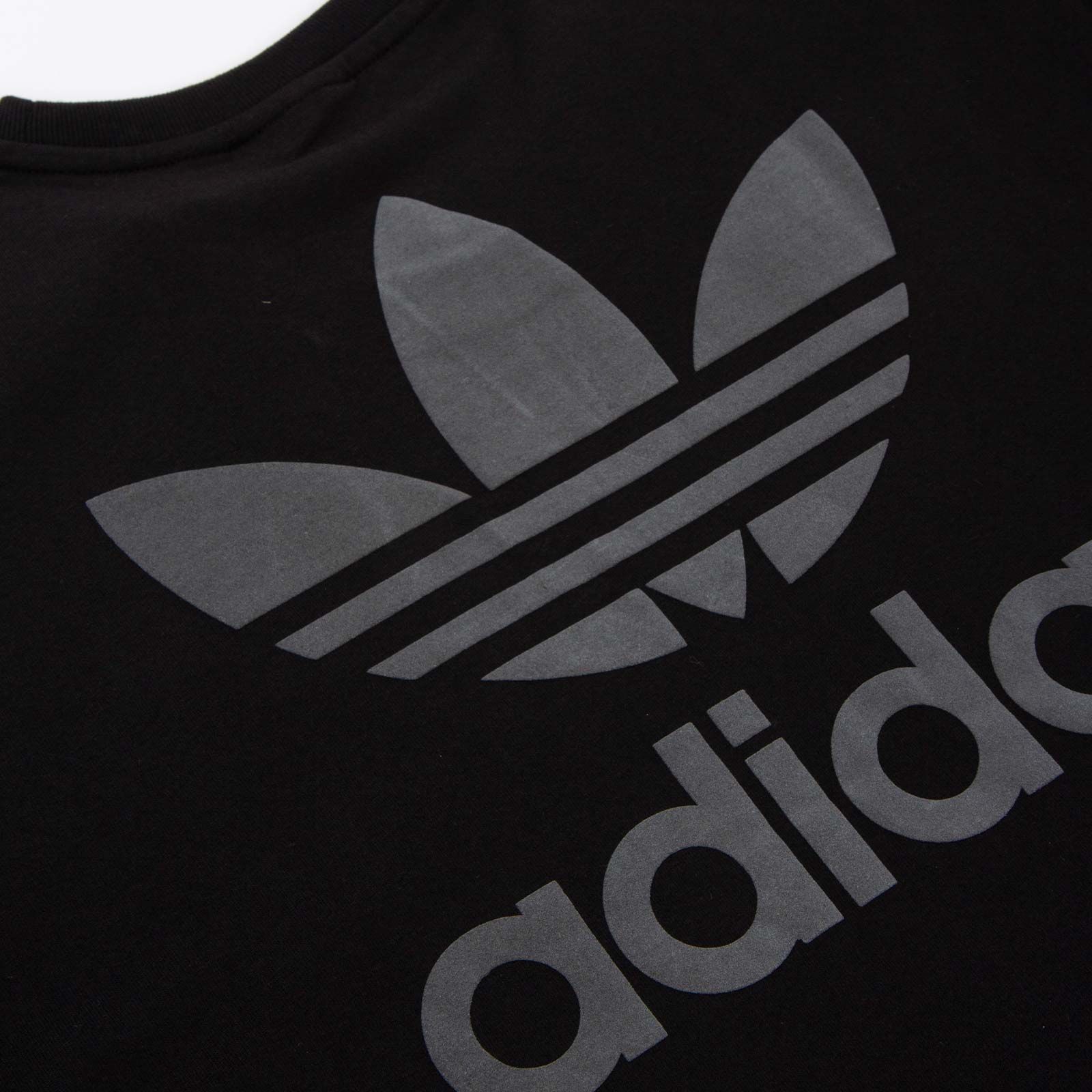 adidas Originals Trefoil T-Shirt-HS8893-Black-Small-SUEDE Store