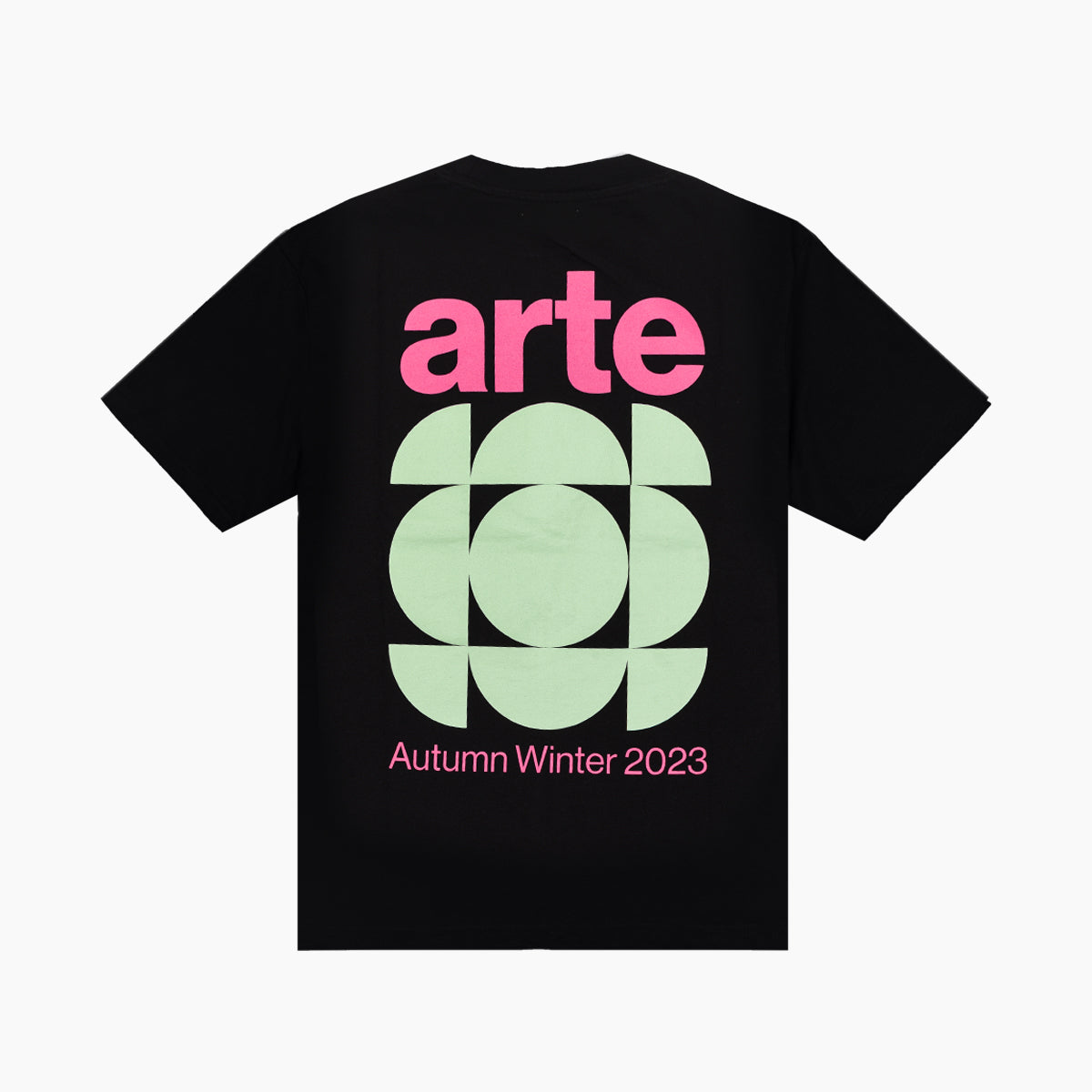 Arte Circle Back Print T-shirt-SUEDE Store