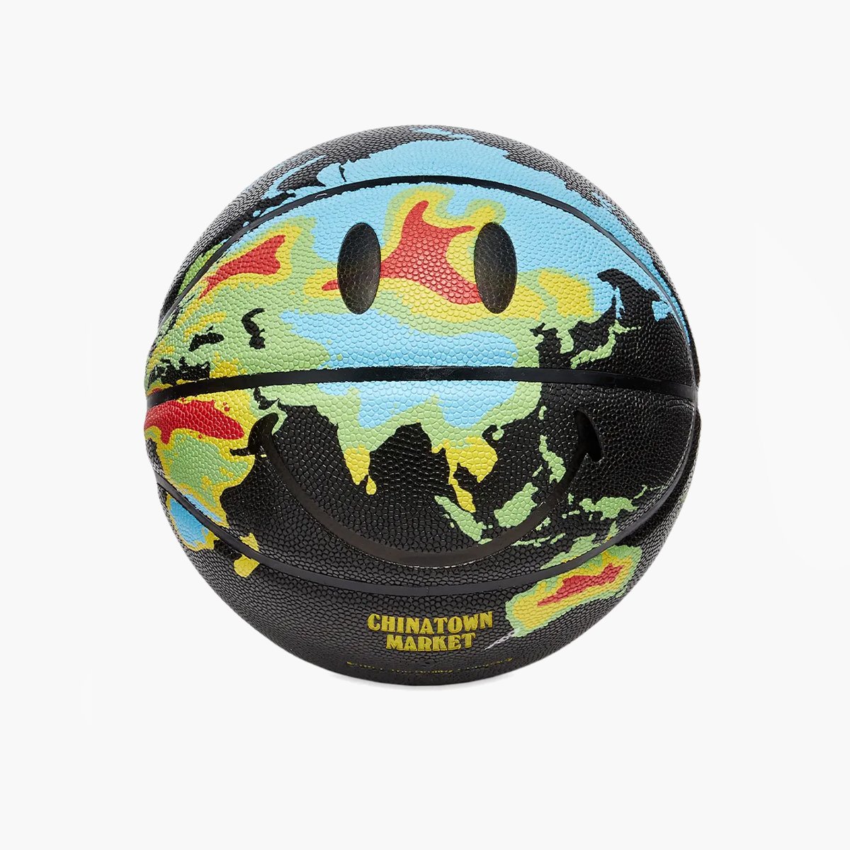 Chinatown Market Smiley Global Citizien Ball-260304-Black-One Size-SUEDE Store