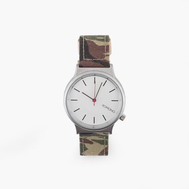 Komono Watches Wizard Print Series-3570043-WOOCAMO-One Size-SUEDE Store