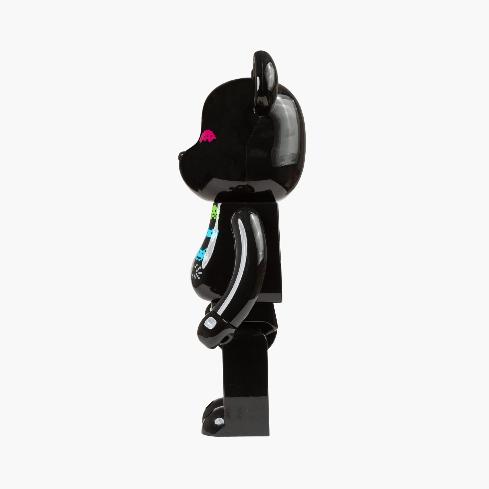 Medicom Toy Bearbrick 1000% Space Invaders-1000INVADERS-Black-One Size-SUEDE Store