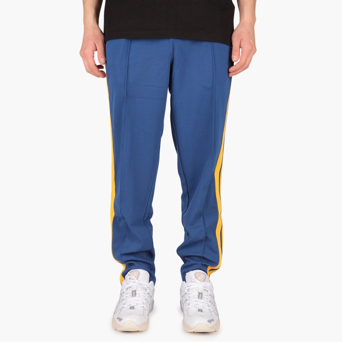 Russell Athletic Glamis-Striped Zip Off Track Pants-E9-642-1 138-MZ-blue-Large-SUEDE Store