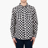 Stussy Checker Western Long Sleeve Shirt-SUEDE Store