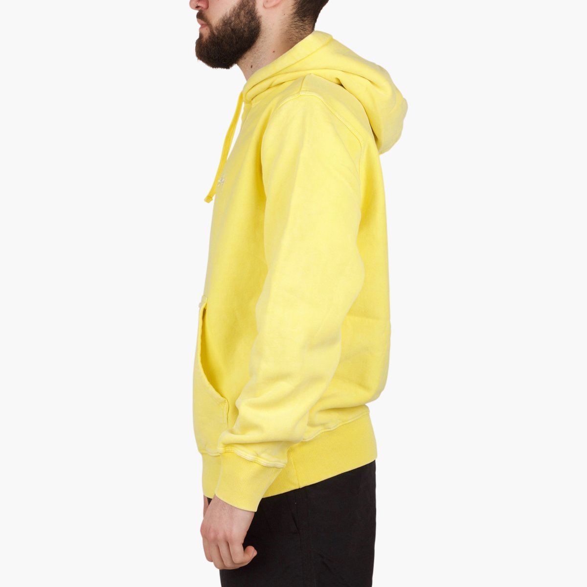 Stussy Logo Hood-118311 -yellow-X-Large-SUEDE Store
