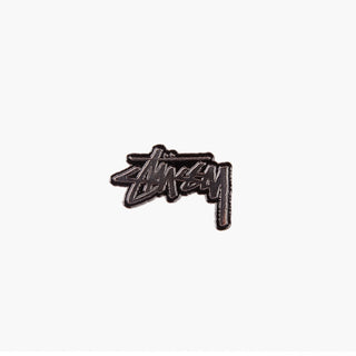 Stussy Logo Pins-STPINS-Grey-One Size-SUEDE Store