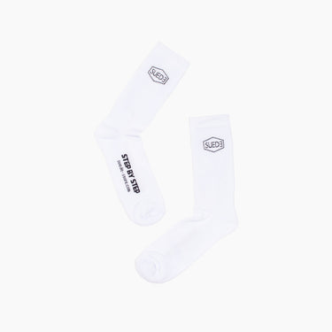 SUEDE Basic Socks-SUESOCKW-White-One Size-SUEDE Store