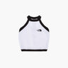 The North Face W Halter Top-NF0A7R27FN41-White-Large-SUEDE Store
