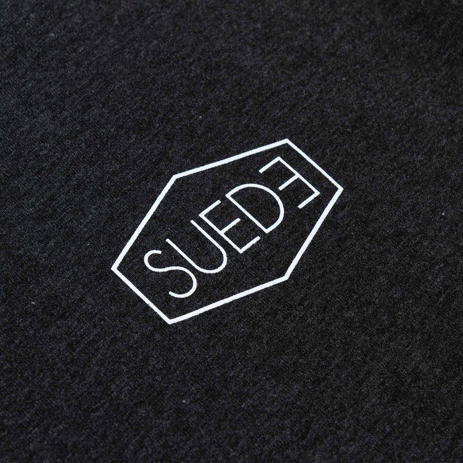 SUEDE Boxy Logo Crewneck