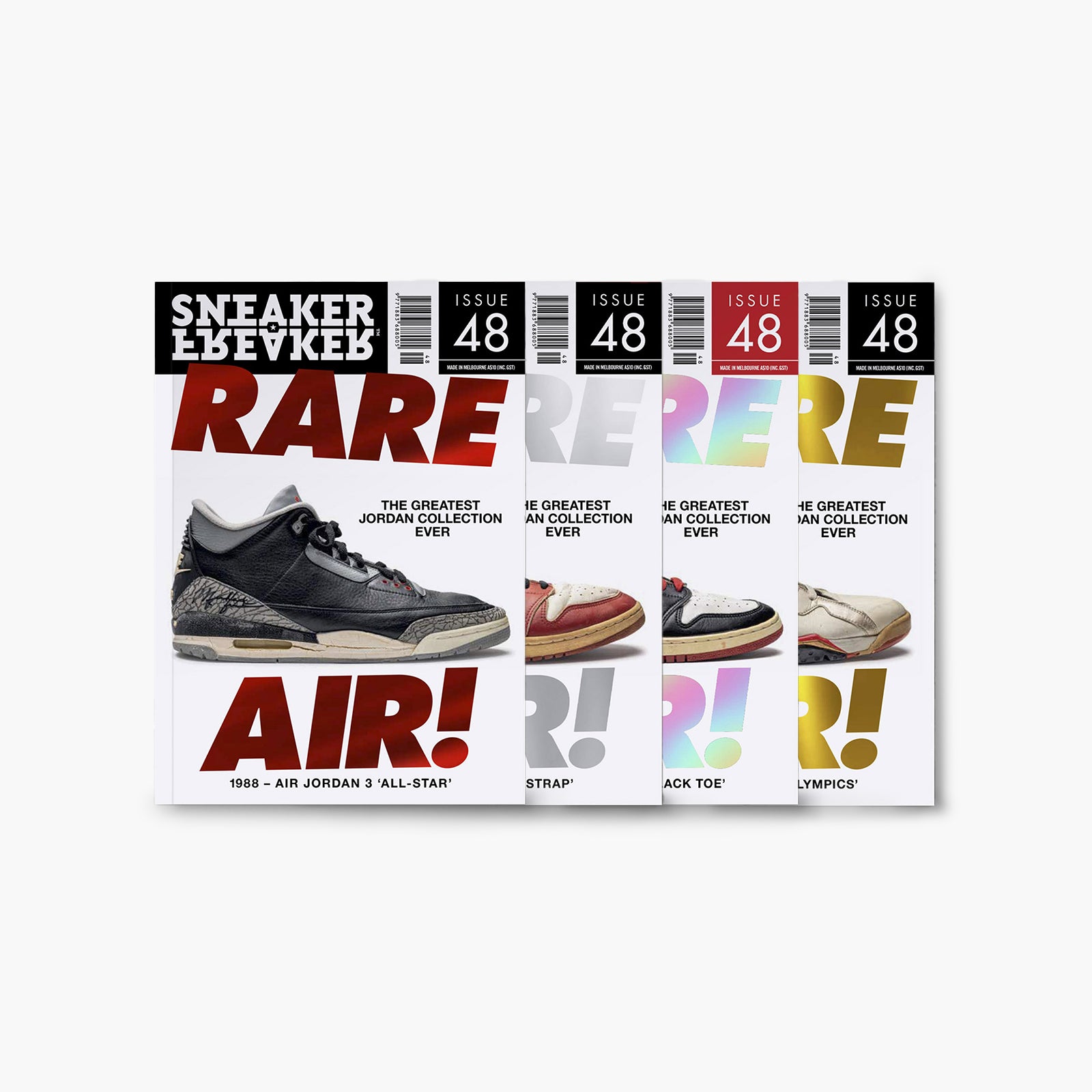Sneaker Freaker Issue 48 (All 4 Covers)